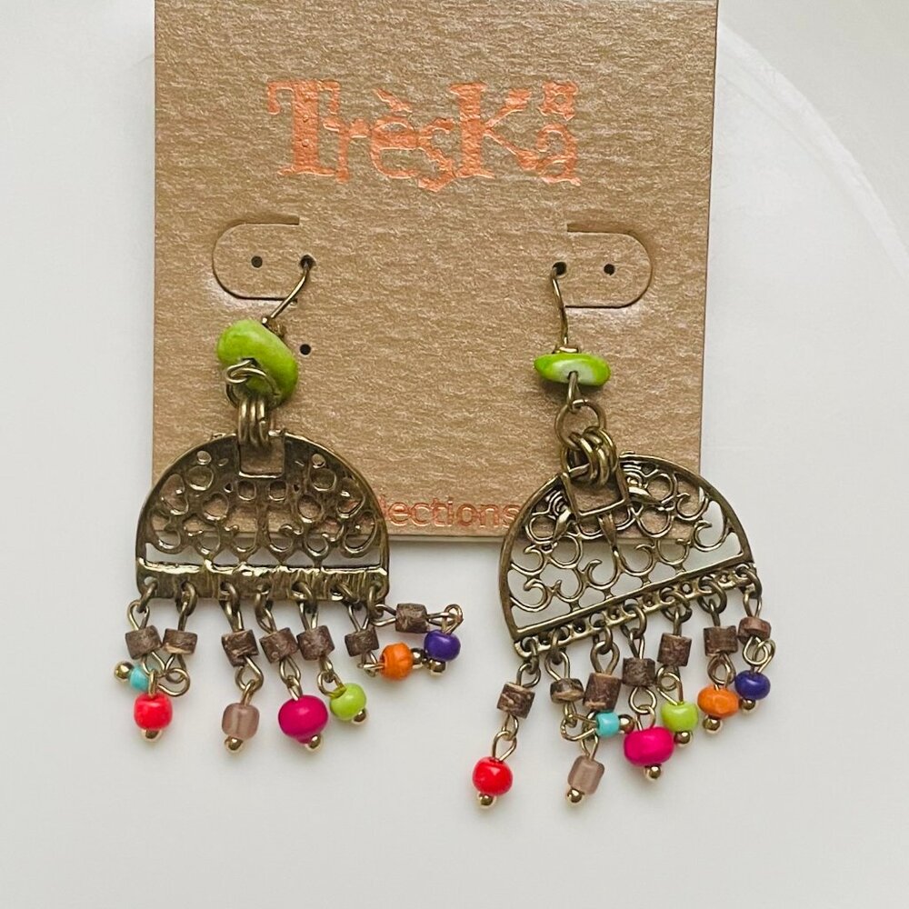 Bundle 3 for $12. Treska Dangle Earrings